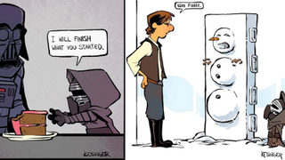 The epic <i>Calvin And Hobbes</i> meets <i>The Force Awakens</i> mashup continues